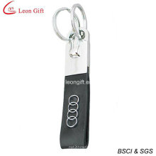 Wholesale Genuine Leather Car Key Chain for Gift (LM1588)